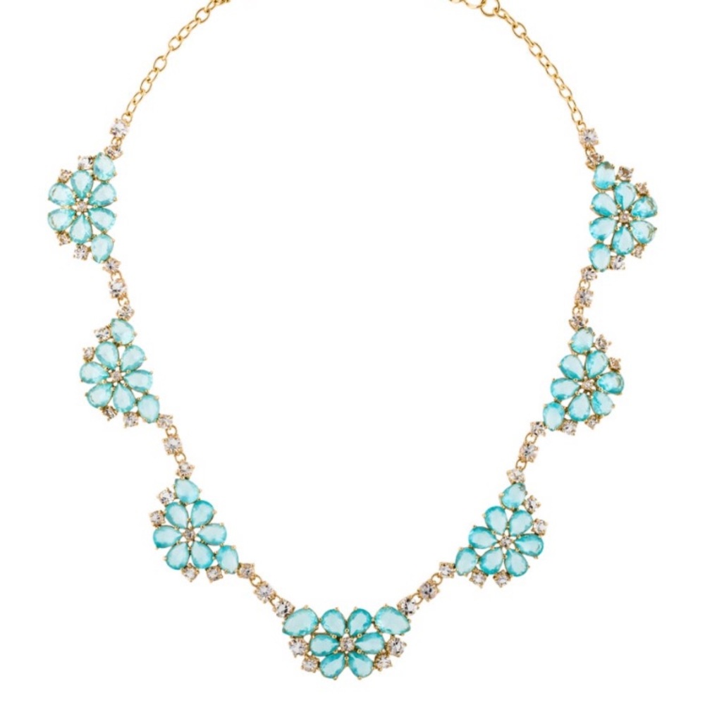 Kate Spade Blue Crystal necklace